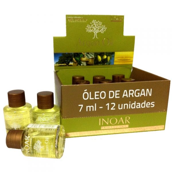 Óleo de Argan - Caixa c/ 12 Unidadesx7ml